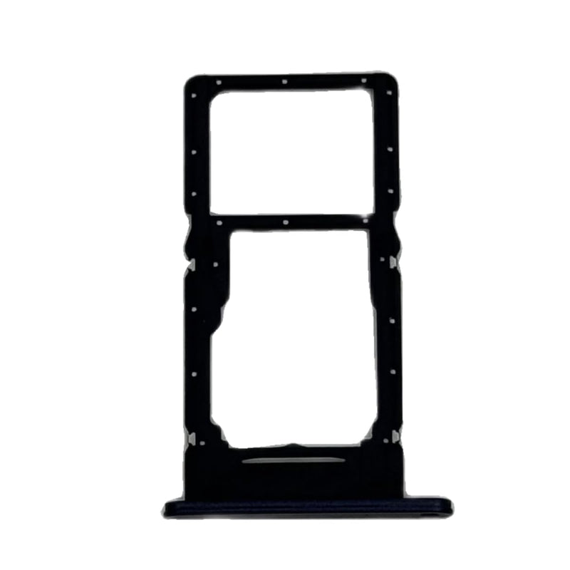 Galaxy A25 5G Dual SIM Card Tray Slot Holder Replacement for Samsung Galaxy A25 5G SM-A256E/DSN 6.5 inch with Sim Card Tray Open Eject Pin and SD Card Tray (Black) Black