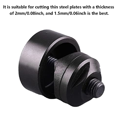 QM Sheet Metal Punch Hole Opener - Steel Hole Punch for Sheet Metal (22.5mm) 22.5mm