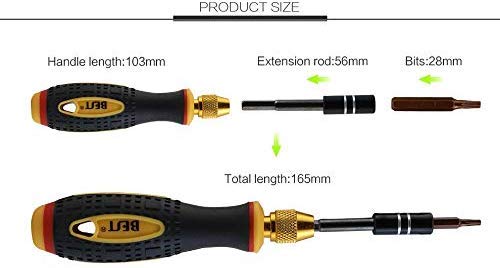 BST-888B Strong Magnetic Precision Screwdriver Set for Computer Laptop Repairing-LEAN ON US