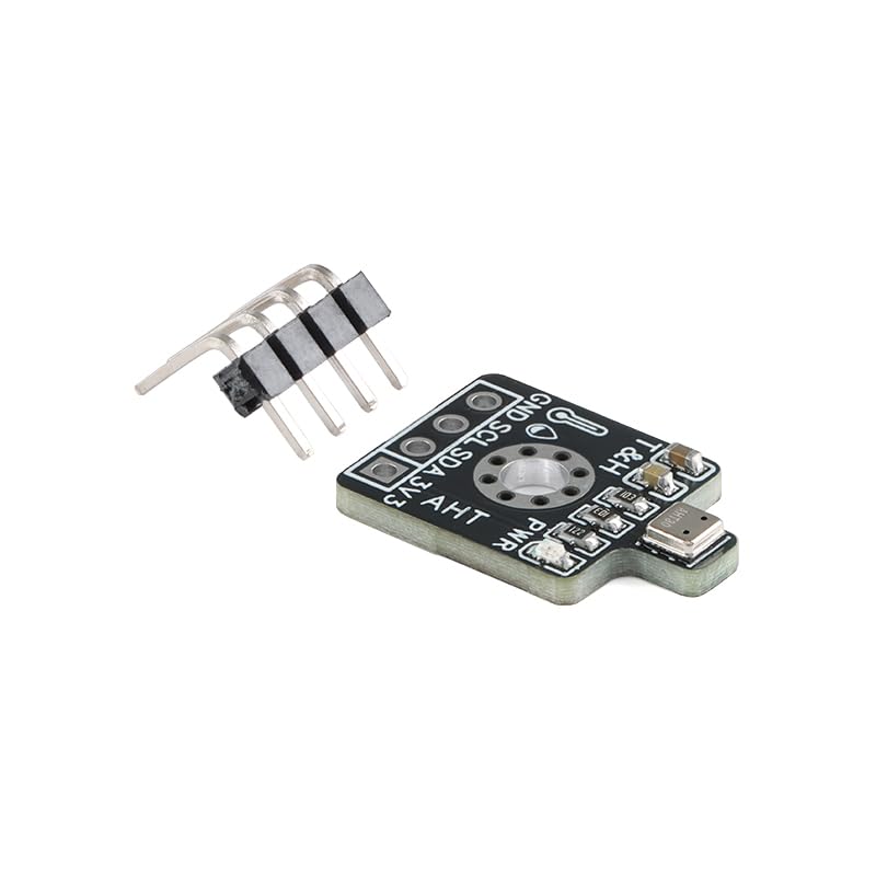 5Pcs AHT30 High-Precision Temp & Humidity Sensor, I2C Output, Anti-Interference, SHT20 Compatible, -40°C to 85°C, ±2% RH Accuracy