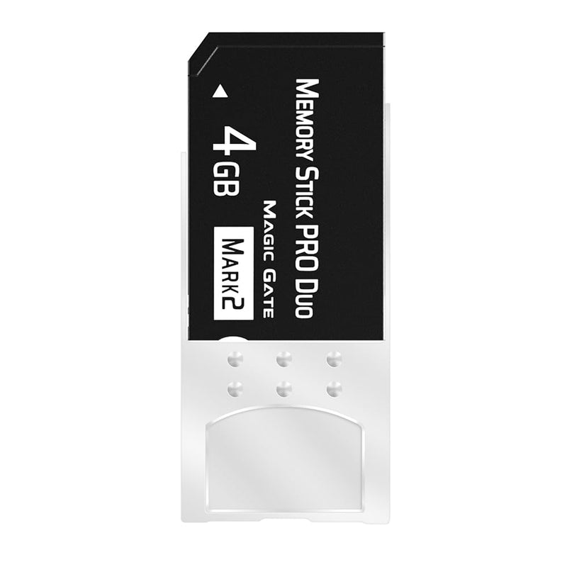 Original 4GB Memory Stick Pro Duo Mark2 (MSAC-M2) | PSP1000 2000 3000 Compatible, Digital Camera Compatible