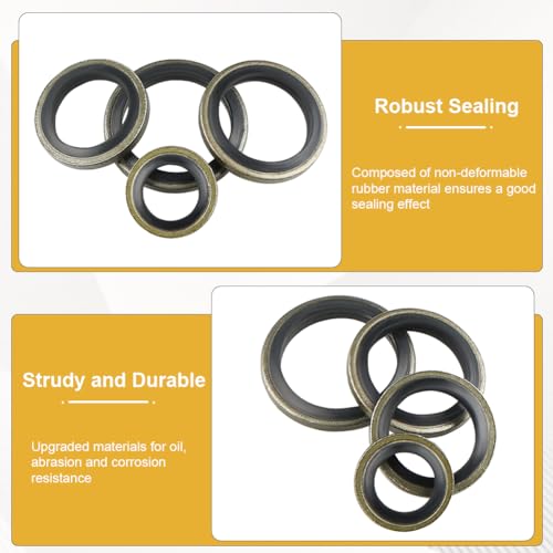 8mm 10mm 12mm 14mm Fuel Sealing Washers Replacement for Dodge Cummins