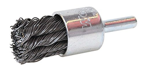 Weiler 10026 3/4" Knot Wire End Brush, .020" Steel Fill, Made in the USA .020" Wire Size Pack of 1