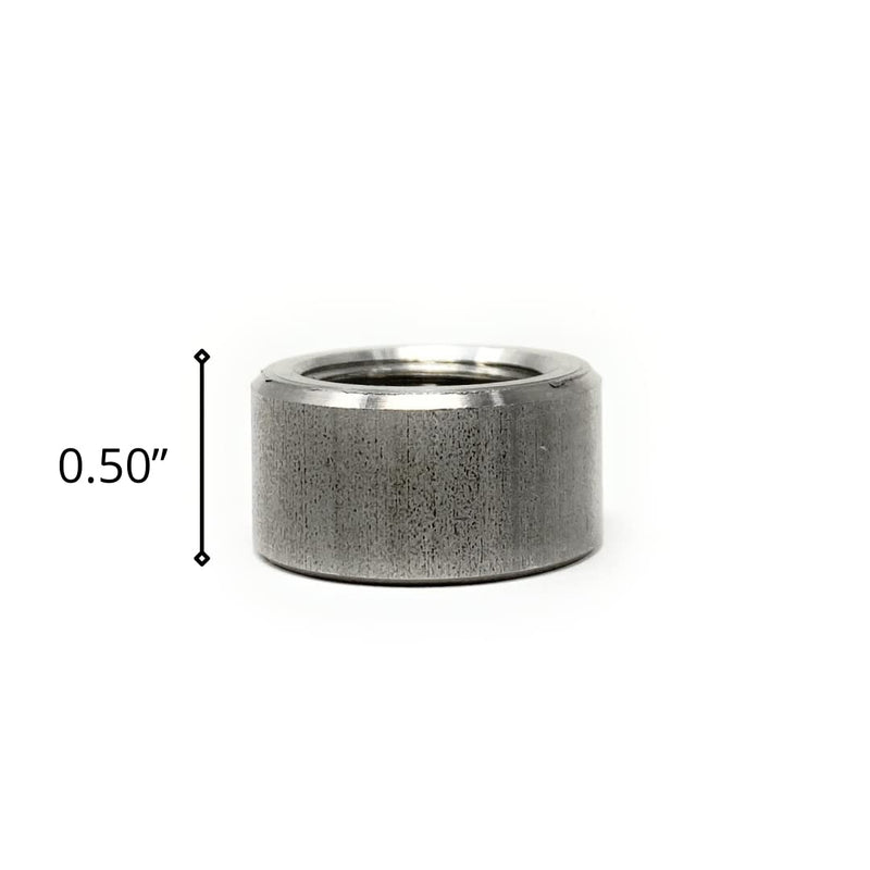 O2 Oxygen Sensor Fitting Plugs or Weld Bungs (10 pack Steel Bungs, M18 x 1.5) (10 pack Steel Bungs, M18 X 1.5)