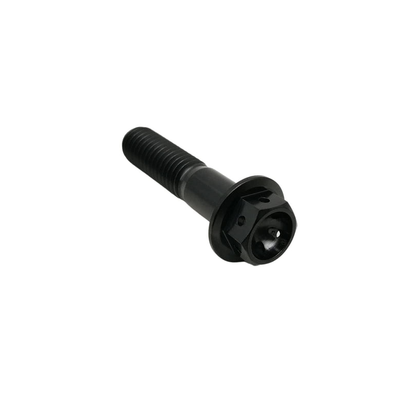 RISON Titanium Bolts - Hex Head Black GR5 Titanium Screws M10x1.25x60mm Pack of 5