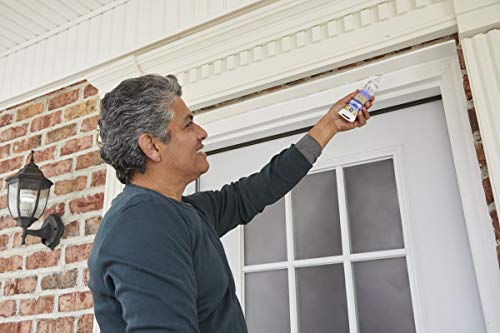 GE GE500 Silicone 2+ Window and Door Caulk 2.8 oz. Squeeze Clear (3-(Pack))