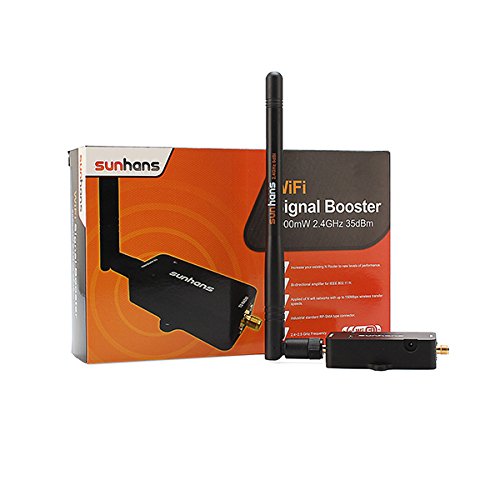 Indoor WiFi Signal Booster SH24BTA-N 3000mW 35dBm 2.4GHz 802.11b/g/n Wireless Signal Amplifier Repeater Extender for House, Office, UAV, IP Cameras, RC Equipment