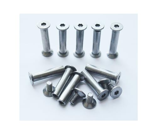 10 pcs Knife Handle Bolt Rivets Screw Fastener Nut Assortment Sets