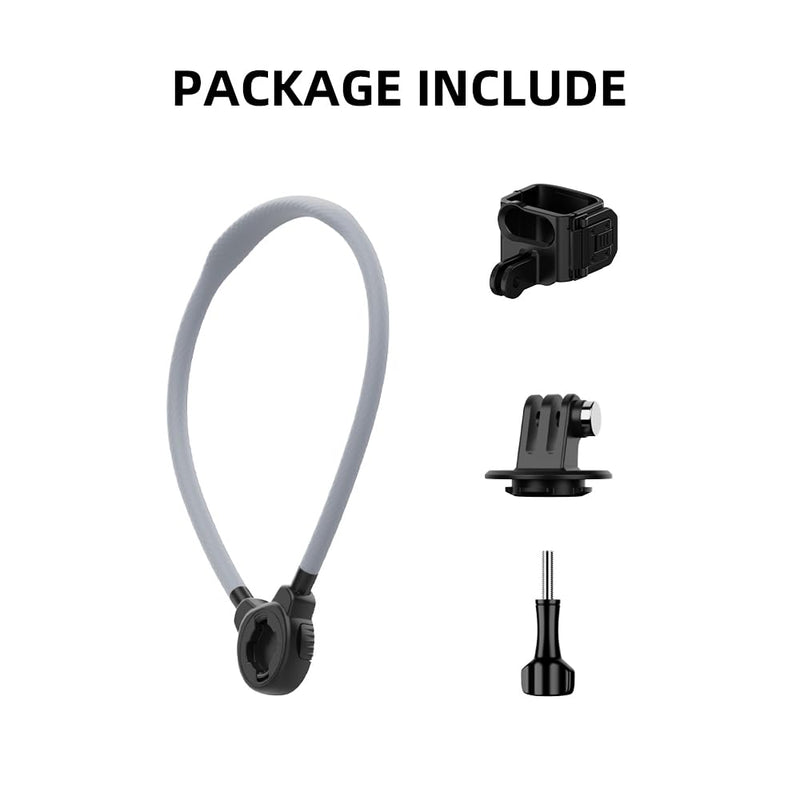 Pocket 4 Magnetic Neck Mount,Extended Version Quick Release POV/Vlog Video Selfie Necklace Holder for DJI OSMO Pocket 4/4Pro Creator Combo T26 Pro
