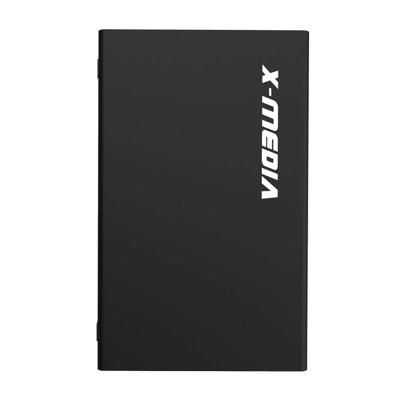 X-MEDIA XM-EN3451 3.5-Inch USB 2.0 IDE/PATA or SATA Aluminum Hard Disk Drive HDD External Enclosure Case, Support 3.5" IDE/PATA(Parallel ATA), 3.5" SATA(Serial ATA)/SSD Hard Disk Drive