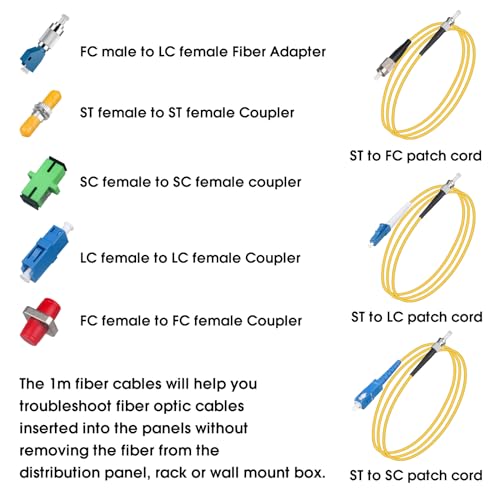 Fiber Optic Cable Troubleshoot Kit Visual Fault Locator VFL-50 kit