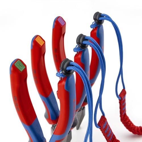 Knipex Tools 08 22 145 6" Needle Nose Combination Pliers - Comfort Grip, Comfort Grip Handles