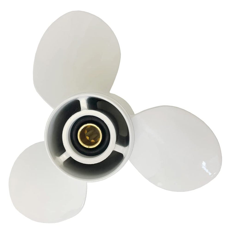 Yamaha Propeller for Outboard Motor 9.9HP 15HP 20HP/ Boat Outboard Propeller 9 1/4x9-J for Yamaha Engine 8 Tooth 63V-45945-00-EL 9.25x9