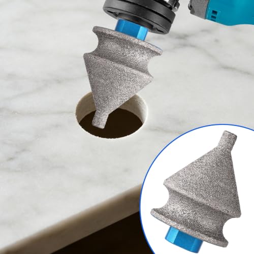 XIHIRCD 4-in-1 Diamond Chamfer Bit for Angle Grinder with 5/8"-11 Thread