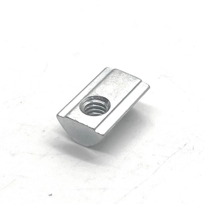 Generic Roll-in | T-Nut w/Spring Ball | Self-Aligning | 1/4-20 Tap | 15 Series Aluminum Extrusion (48 PCS) Compatible 13037, Silver, 1436-48