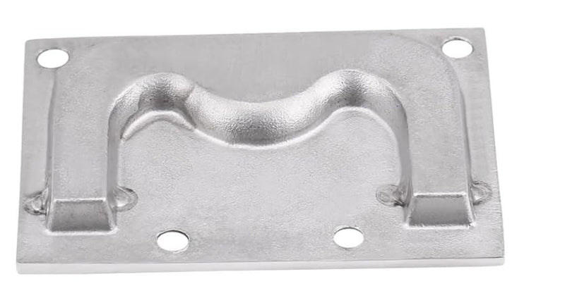 Two Marine Grade Stainless Steel Heavy-Duty Flush Lifting Handles, 3" x 2-1/4"