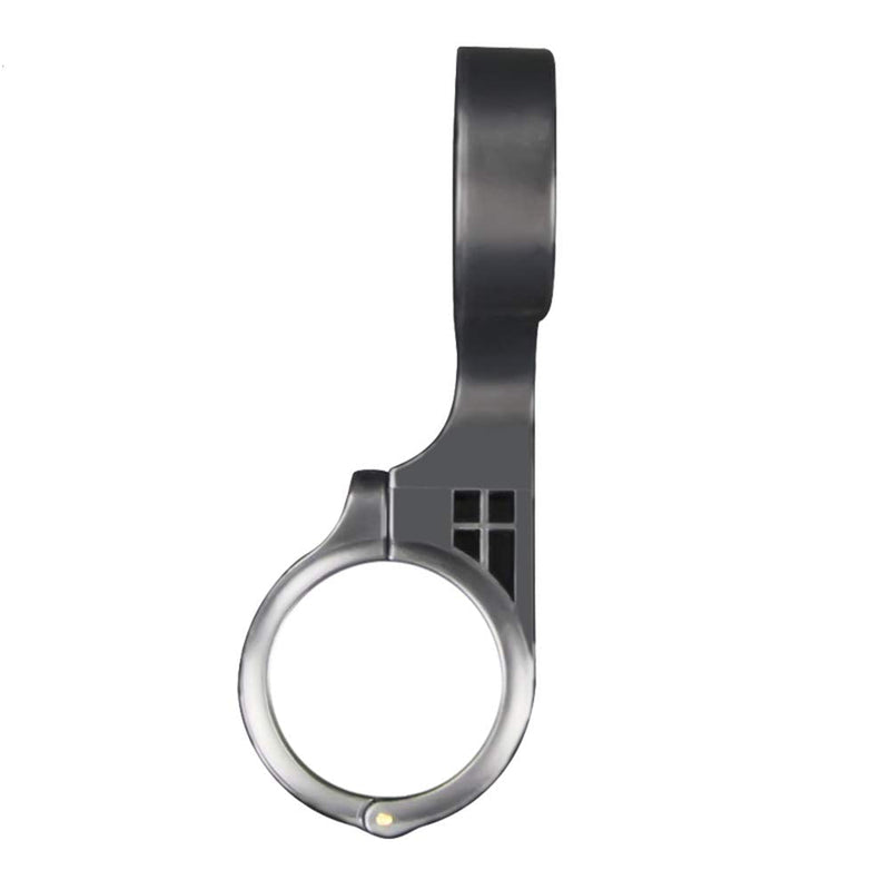 Bike Computer Mount, Out Front Road Computer Mount Bracket, Made of PC and TPU Material, in 2 Minutes with Wrench, for Most Cycle Handlebars 22.2-31.8mm Diameter