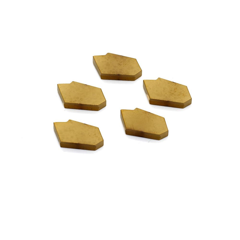 OSCARBIDE Carbide Grooving Inserts GTN-3(QC1403) Multilayer Coated CNC Lathe Inserts Cutters for Lathe Grooving Cut-Off Tool,5 Pieces/Pack