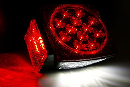  [AUSTRALIA] - MAXXHAUL 70460 12V LED Trailer Tail Lights (Turn/Stop/Signal-Left/Right-DOT Compliant) LED Trailer Turn Lights