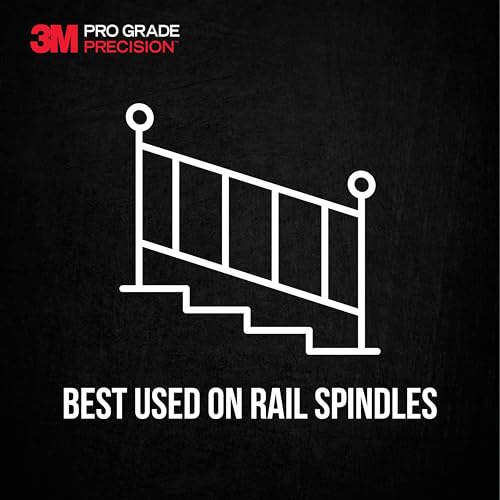 3M Pro-Pad Sanding Sponge, 2.88 x 4 x .5 in, 150 Grit, 54-Pack, Brown