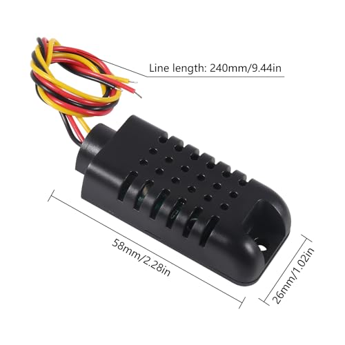 DHT21 AM2301 High Precision Capacitive Digital Temperature Humidity Sensor Module DHT21 Digital Temperature and Humidity Sensor Modules for Arduino 1pc