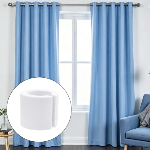 [AUSTRALIA] - 16 PCS Foam Curtain Spacers for Drapes 50mm