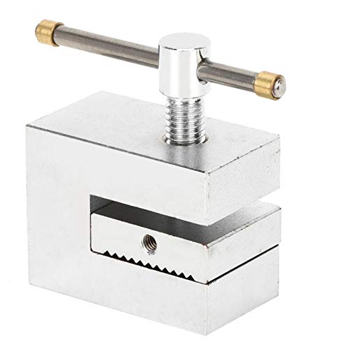 500N Straight Single Tooth Clamp Stainless Steel Push-Pull Force Fixture for Tensile Tester