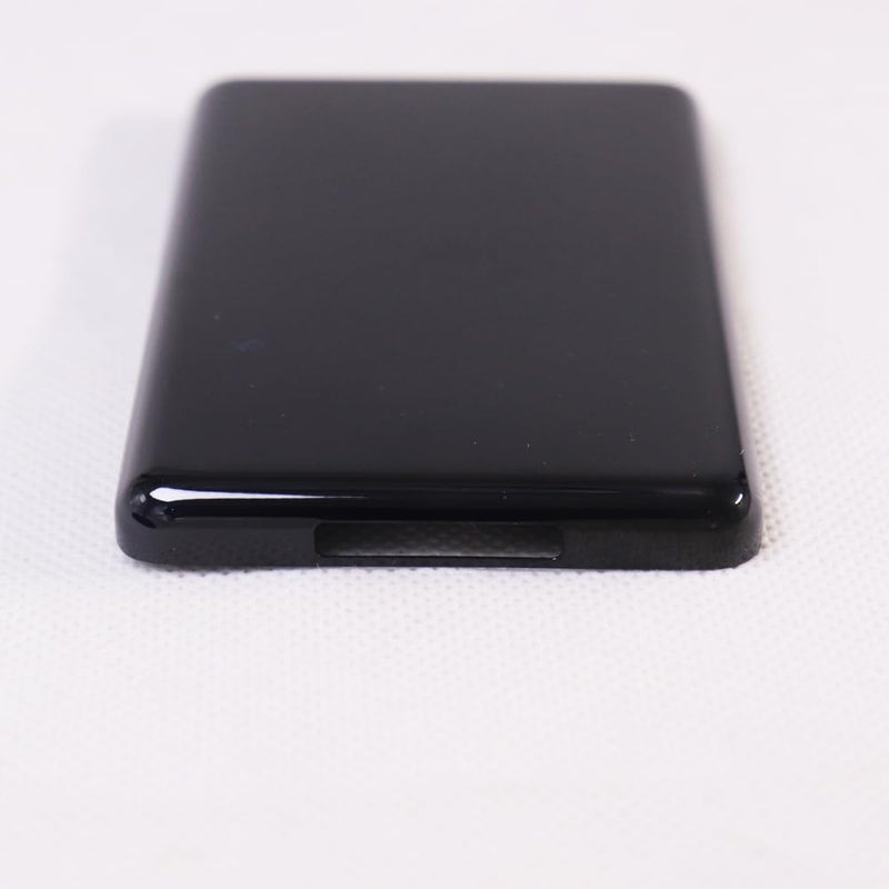 Thin Blank Black Backplate for iPod 5th 5.5th Video 30gb Metal Back housing case for Classic 6th 80gb 120gb Classic 7th 160gb Thin Version 10.5mm Back housing