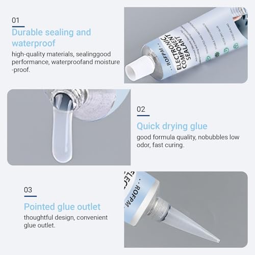 Conformal Coating for Electronics 100ml, Circuit Board Silicone Glue