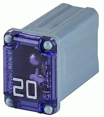 50 pc Automotive MCASE Mini Box Shaped Cartridge Fuse Kit multicolored 50 Pcs