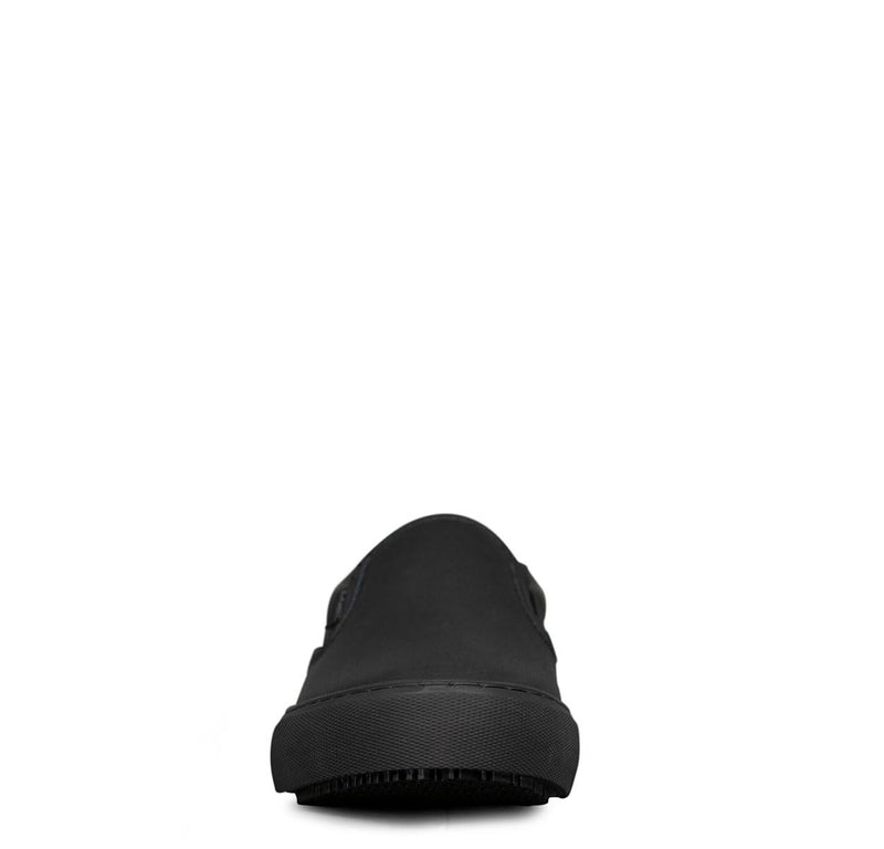 Lugz Women's Clipper Slip-Resistant Slip-on Work Sneaker 8 Black