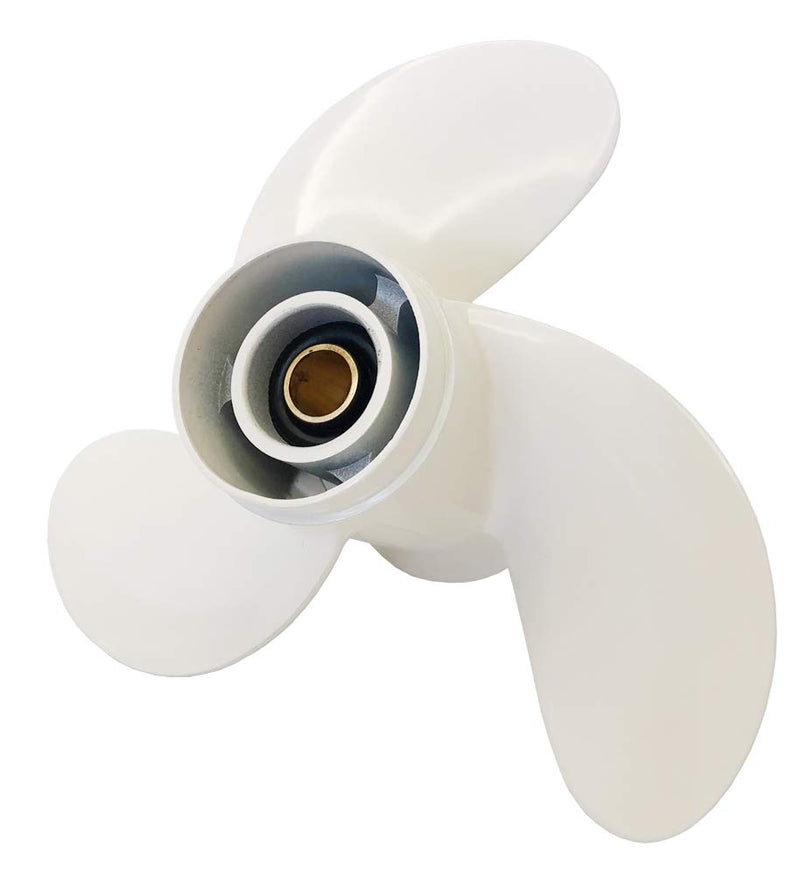 Yamaha Propeller for Boat 6hp 8hp F6 F8 / Boat Outboard Propeller 8 1/2x8 1/2-N for Yamaha 2/4-stroke Engine 7 Spline Tooth 6G1-45941-00-EL