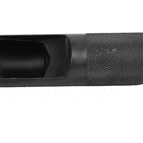 uxcell 25mm Dia Metal Knurled Shank Hollow Hole Punch for Leather Gasket Strap