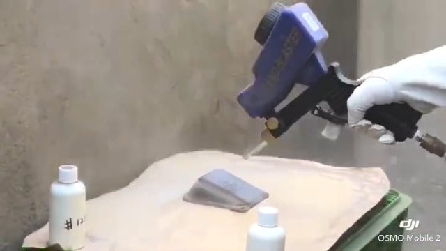 Air Sand Gun, Handheld Sandblaster, Removal Glass Etching, 70-150 PSI Working Pressures Sandblasting Gun, Air Sand Kit for Air Compressor Blasting Spray Gun