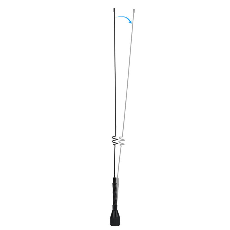 Bingfu VHF UHF Dual Band Amateur Mobile Ham Radio PL259 Antenna 20.8" | 136-174MHz 400-470MHz with Shock-Absorbing Spring compatible with Yaesu ICOM BTECH Amateur Gmrs Repeater Two Way Radio