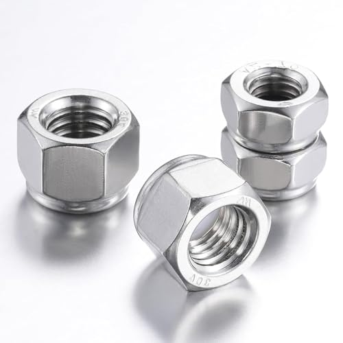7/8"-9 Nylon Insert Lock Nuts (Grade 8 Zinc Plated Carbon Steel, 3-Pack) 7/8"-9 Grade 8 Zinc Plated Carbon Steel