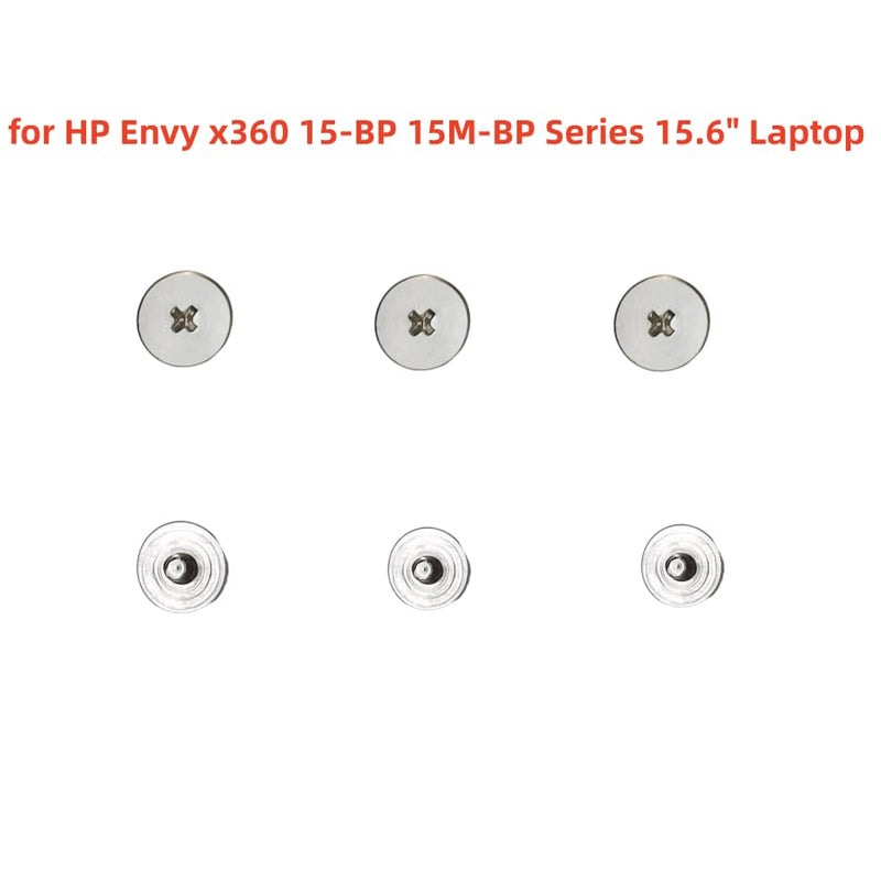 6PCS Laptop LCD Hinge Assembly Screws for HP Envy x360 15-BP 15M-BQ 15-BK 17M-CE Series 15.6" Laptop