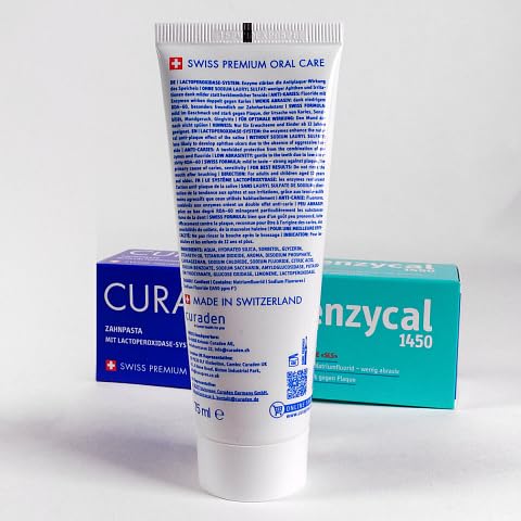 CuraproxToothpaste Enzycal 1450 ppm, 75ml 2.5 Fl Oz (Pack of 1)