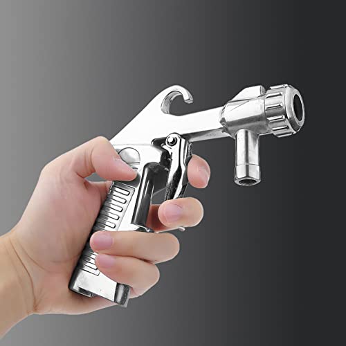 [AUSTRALIA] - Sandblaster Gun Kit with 4 Ceramic Nozzles and Air Siphon Feed for Sandblasting Abrasive Work (Sandblaster)