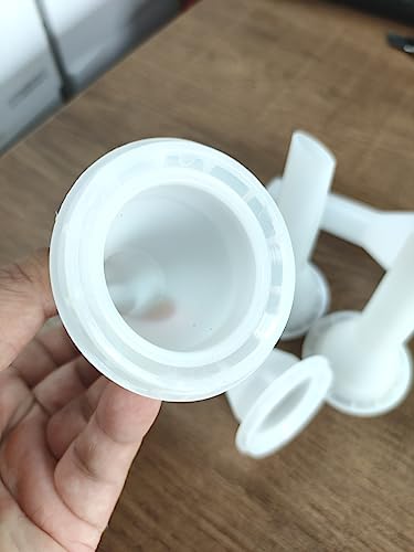8 Pcs Caulking Nozzles for Sausage Caulking Gun,Flat mouth