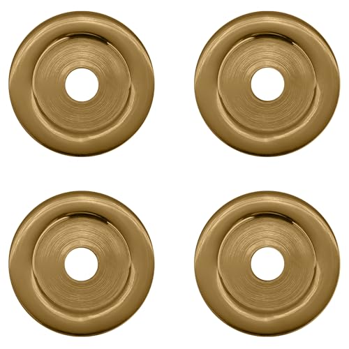 CRL Gold Plated Replacement Washers for Back-To Back Solid Pull Handles - Set