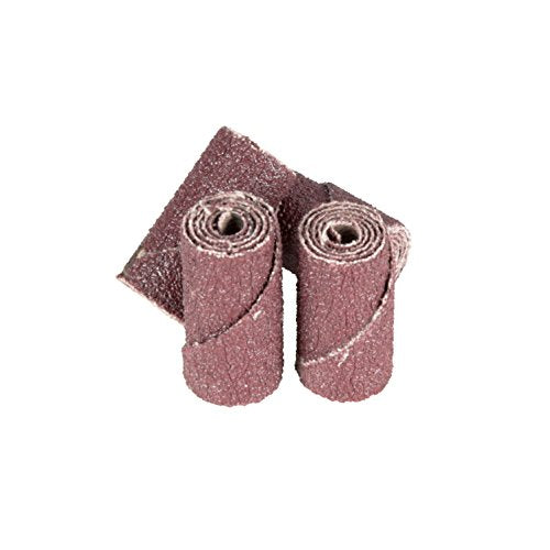 3M Cartridge Roll 341D - 80 Grit, X-Weight Backing - Metal Sanding and Finishing - Die Grinder Abrasives - 1/2" x 1" x 1/8"