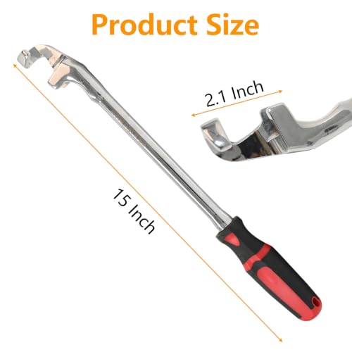 15" Wrench Extender Tool Bar with Handle, Fits Most Wrenches
