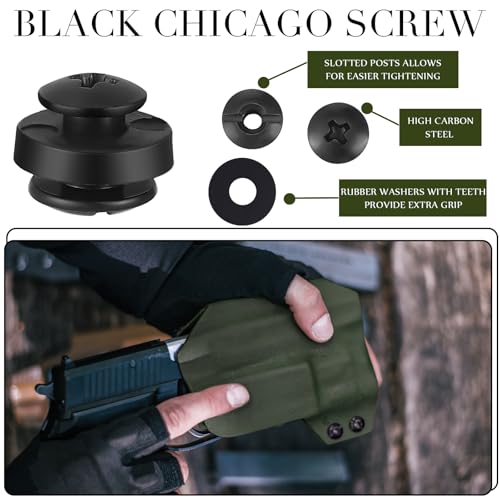 145 Pcs DIY Holster Kit for Making Knife Sheath Keel Green