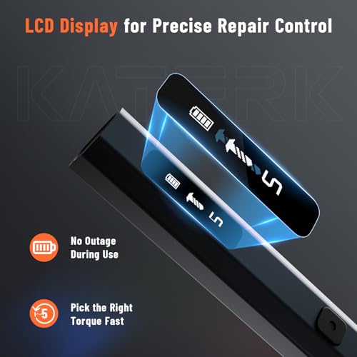 KATERK Electric Screwdriver, 500mAh Mini Electric Screwdriver 66