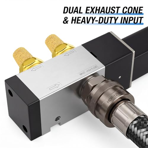 20 Pcs Air Pneumatic Mufflers1/4" Inch Npt Male Thread Sintered Bronze Exhaust Muffler Silencer Sintered Bronze Pneumatic Muffle