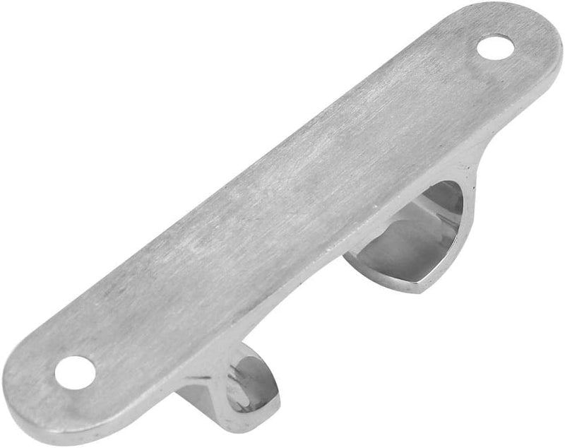 1Piece 4/5/6inch Stainless Steel 316 Straight Fairlead Bow Chock Hardware Fair Leads Line Boat Rope Guide Line Cleat for Marine Yacht W/Fasterners 152mm/ 6"