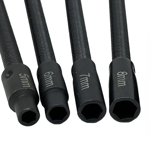 CTA Tools 1051 Flex Nut Driver Set (4 Pc.) 5mm/6mm/7mm/8mm