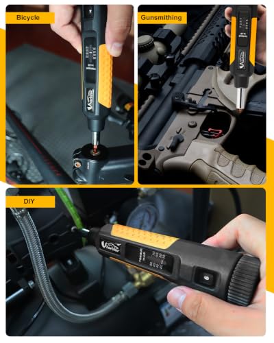 Uharbour 10-80 in.lb Torque Screwdriver Set, 1/4" Bit Adapter