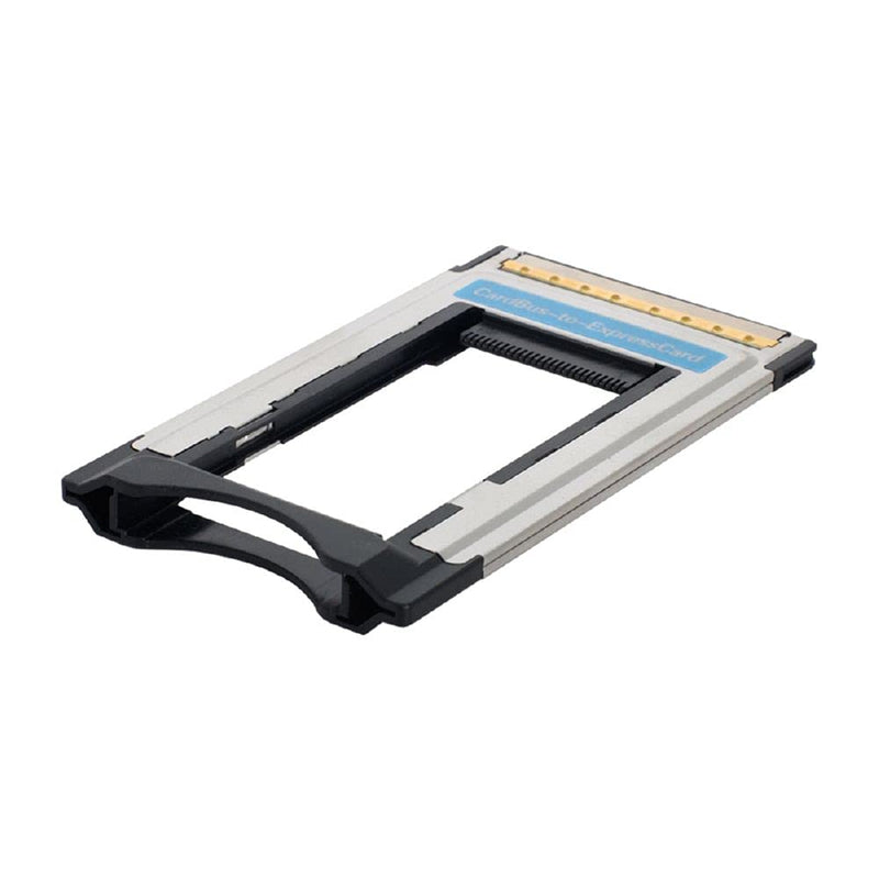 Cablecc ExpressCard Express Card to PCMCIA PC Converter Card Adapter 34mm to 54mm Silver 34mm to 54mm for Laptop